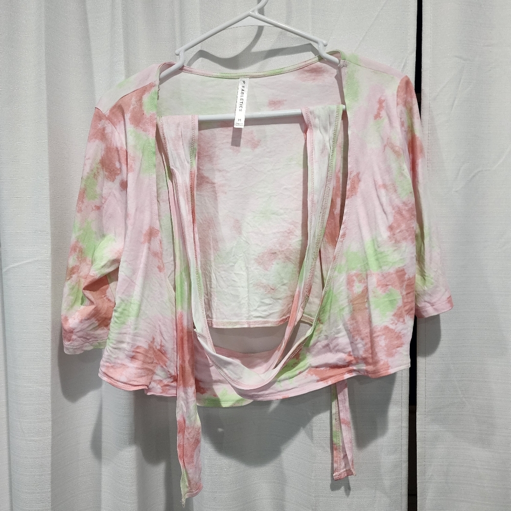 Fabletics Wrap Crop Top